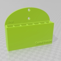 Small Center Punch Shelf 3D Printing 428400