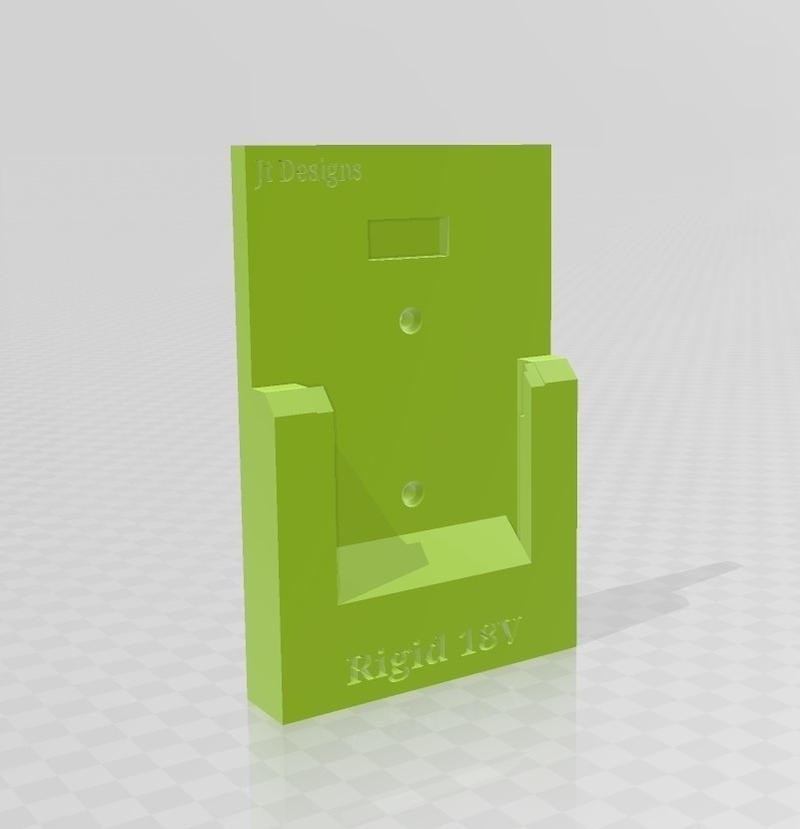 Rigid 18v Battery Holder