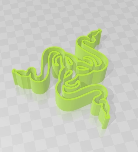 Razer Logo Art 3D Print 428412