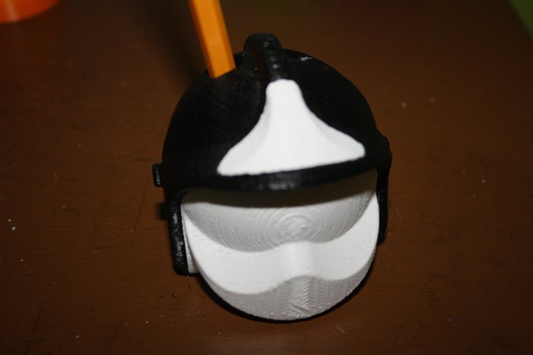 Fireman's helmet bicolor 3D Print 42852