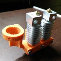 SMARTRAPCORE_Dual_E3DV6_mount_V1 - Thumbnail 3