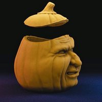 Grumpkin Jar with Lid - Thumbnail 3