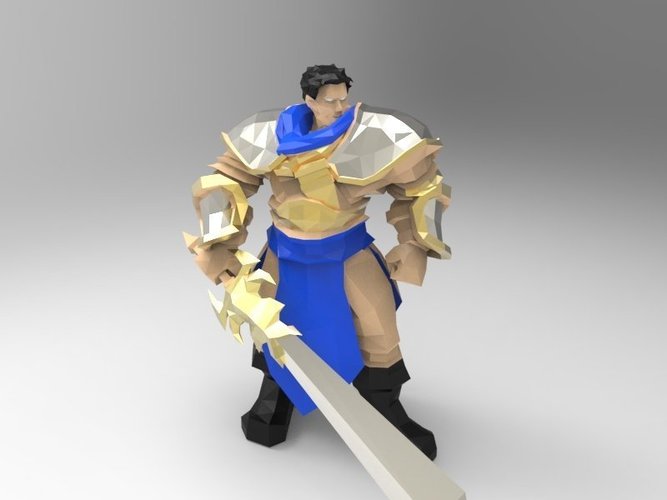 Garen The Might of Demacia 3D Print 42924