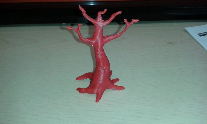 Halloween Spooky Tree 3D Print 43002