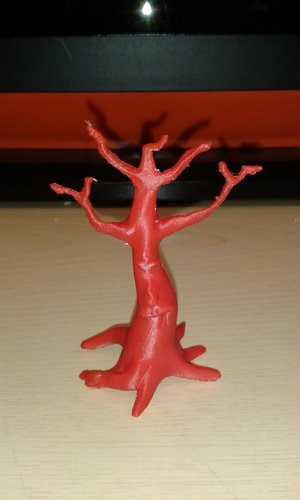 Halloween Spooky Tree 3D Print 43003