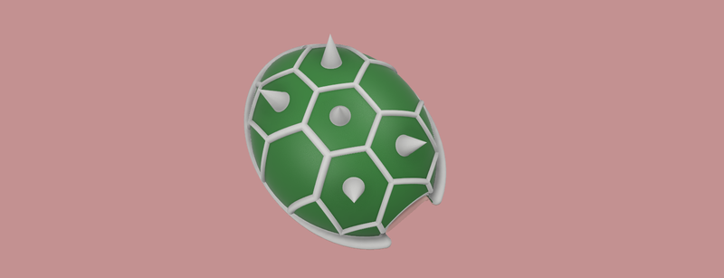 Spike shell - Pinshape