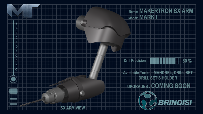 MAKERTRON-MARK I SUPPORT KIT (FULLY 3D FDM PRINTABLE) - Pinshape