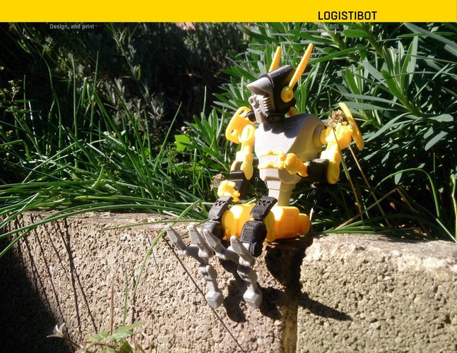 MakerTron-Logistibot 3D Print 43106