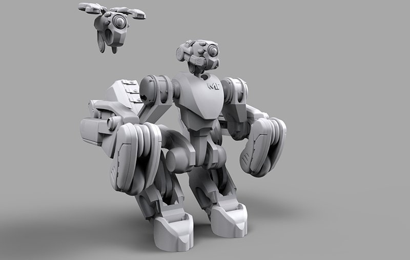 MakerTron A.R.K.  (Autonomous Rover Companion)