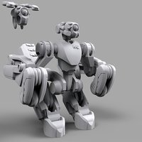 Small MakerTron A.R.K.  (Autonomous Rover Companion) 3D Printing 43133