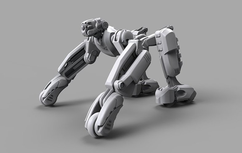 3D Printed MakerTron A.R.K. (Autonomous Rover Companion) by dennis ...