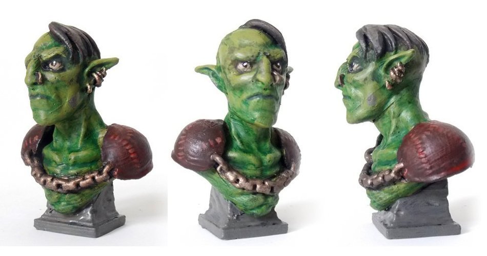 Goblin bust 3D Print 43179