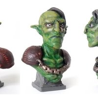 Goblin bust - Thumbnail 2