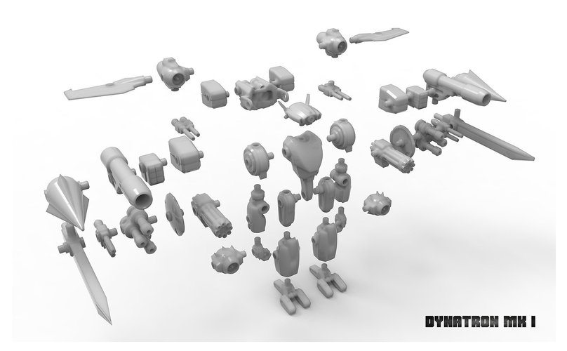 Dynatron Mk.I 3D Print 43193