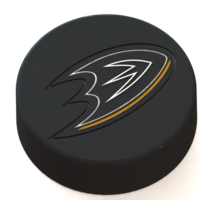 Small Anaheim Ducks logo on hockey puck 3D Printing 43224