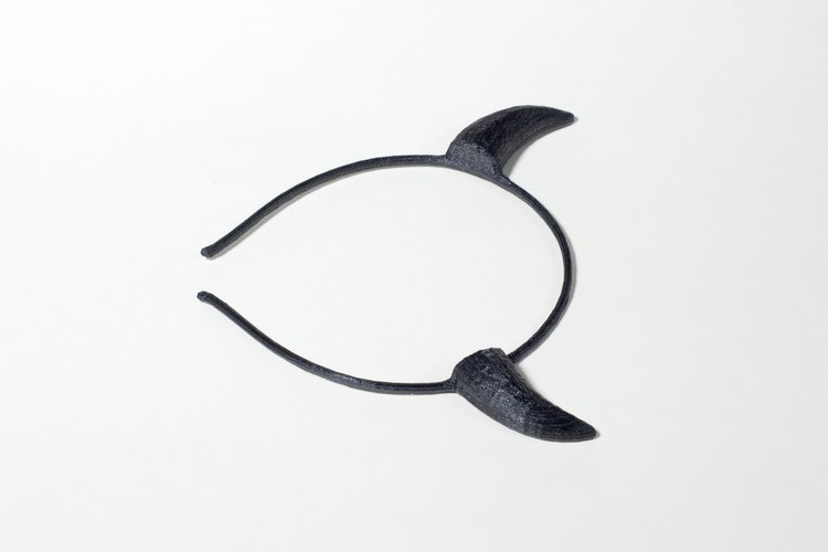 Devil Horns Headband 3D Print 43247
