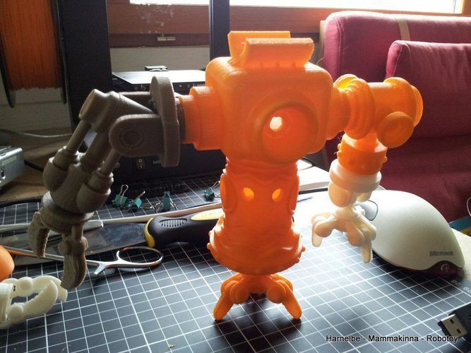 Robot Toy Project 3D Print 43350