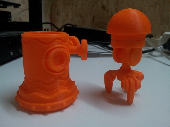 Robot Toy Project 3D Print 43356