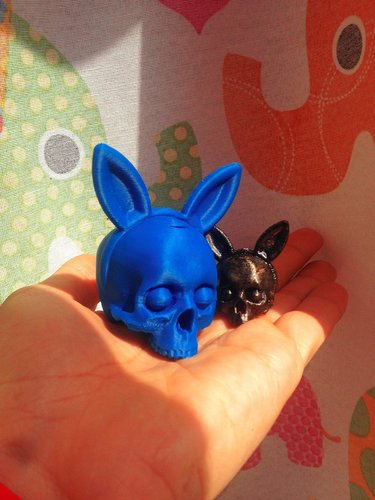 Skull Bunnyears :D 3D Print 43364