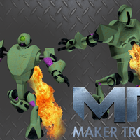 Small Morag (Makertron Design) 3D Printing 43381