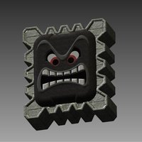 Small Thwomp 3D Printing 43395