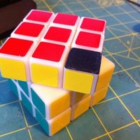 Small Rubik's Cube cap 3D Printing 43399