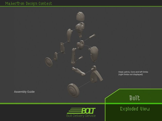 Bolt Delivery Service 3D Print 43422