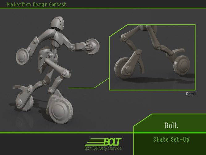 Bolt Delivery Service 3D Print 43423