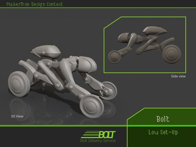 Bolt Delivery Service 3D Print 43424