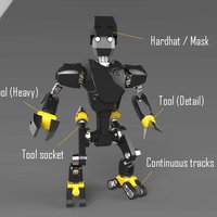 MakerTron : Construction Bot - Thumbnail 3