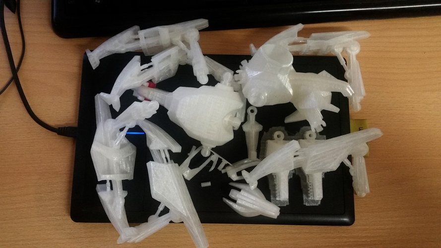 SpiderTron 3D Print 43524