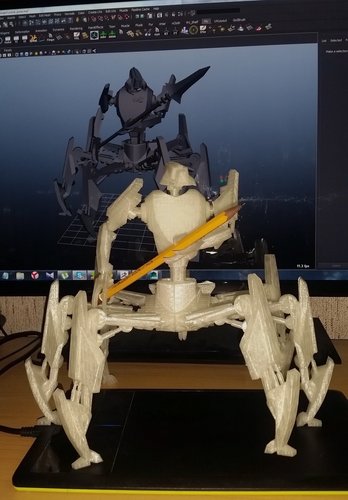 SpiderTron 3D Print 43528