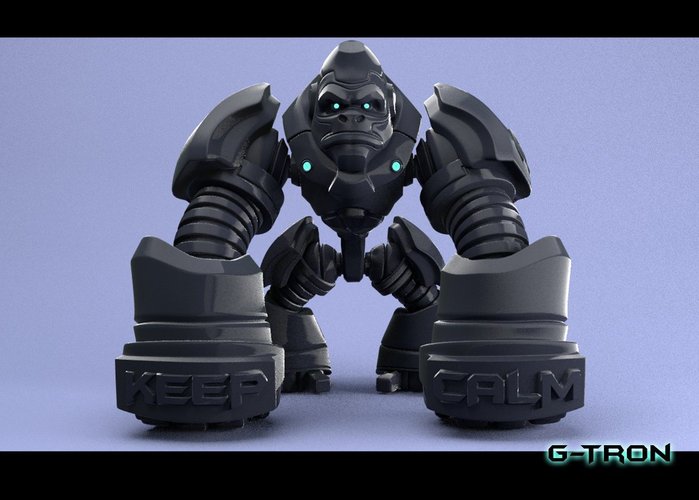 G-Tron (Maker Tron Contest ) 3D Print 43644