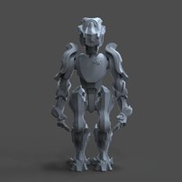 Small MakerTron Predator 3D Printing 43779