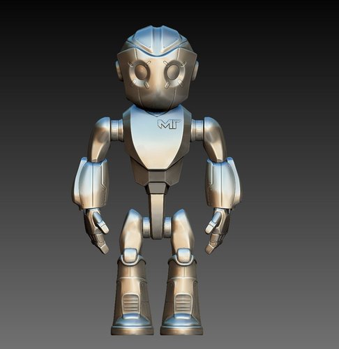 Humanoid Makertron 3D Print 43820