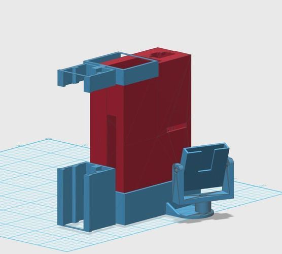 Rasberry Pi Camera mount for TAZ 3d printer 3D Print 43839