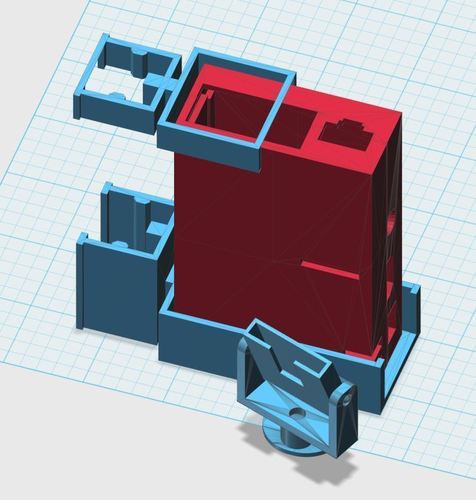 Rasberry Pi Camera mount for TAZ 3d printer 3D Print 43850