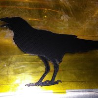 Raven silhouette - Thumbnail 1