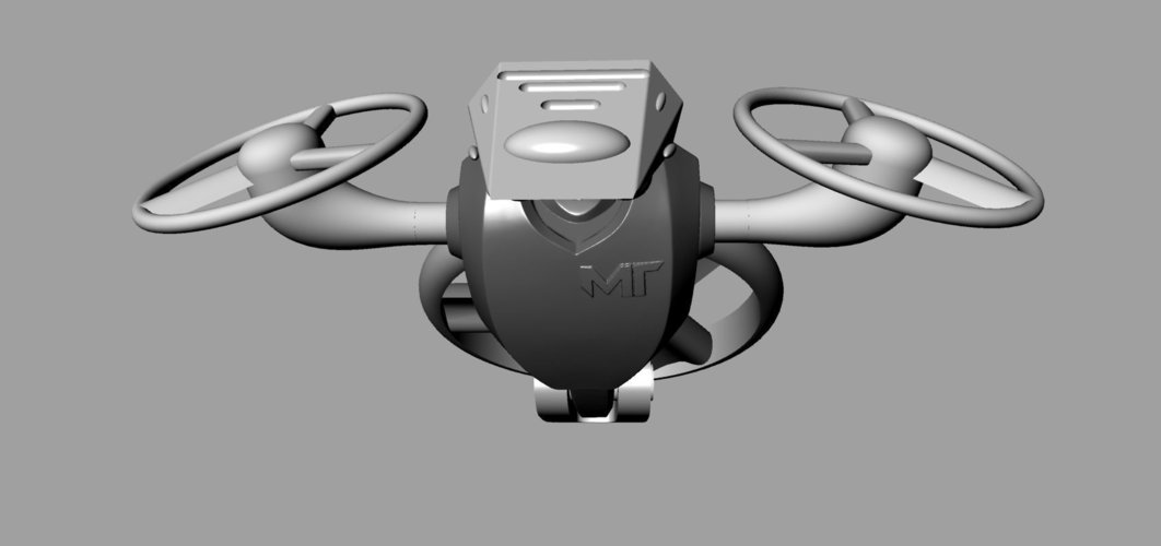 MakerTron Tricopter 3D Print 43889