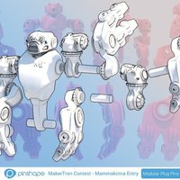 MakerTron Contest - Mammakinna Modular PlugPins C.O.R.E - Thumbnail 8