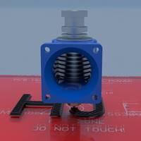 E3D V6 Fan Duct for MendelMax standard X Carriage - Thumbnail 1