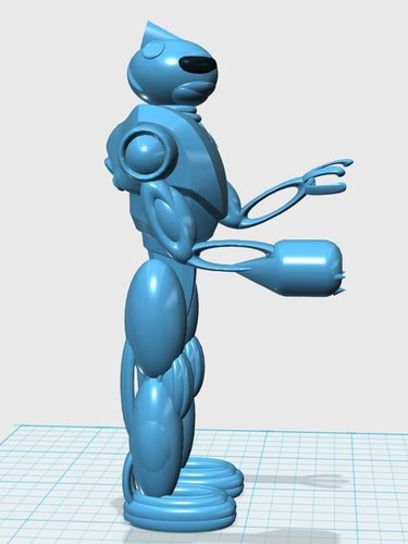 organictron robot 3D Print 43985