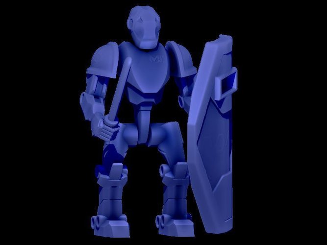 Police Robotron 3D Print 43989