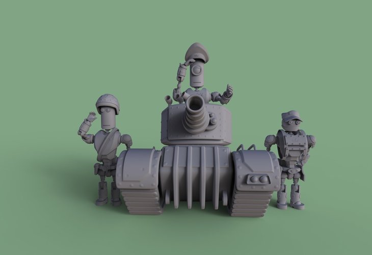 MT Support Squad 3D Print 43996