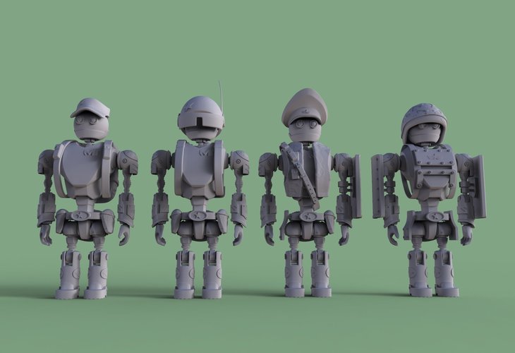 MT Support Squad  - Items  3D Print 44007