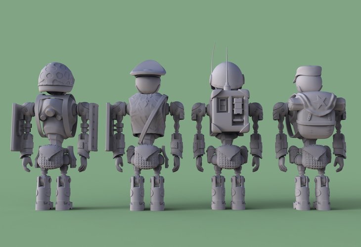 MT Support Squad  - Items  3D Print 44008