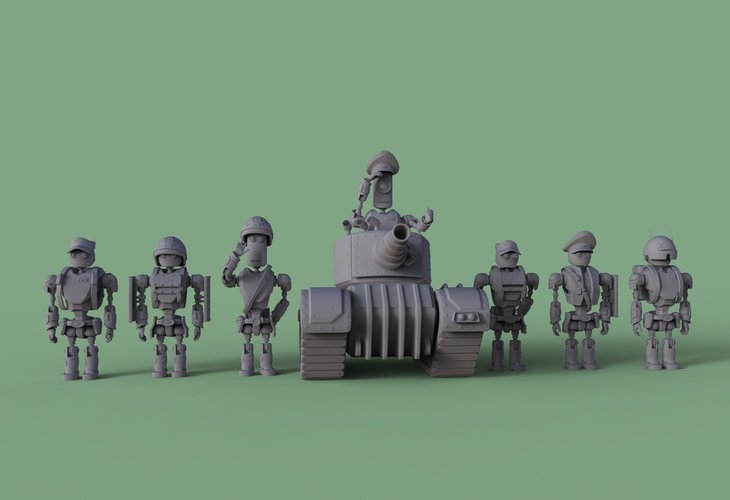 MT Support Squad  - Items  3D Print 44010