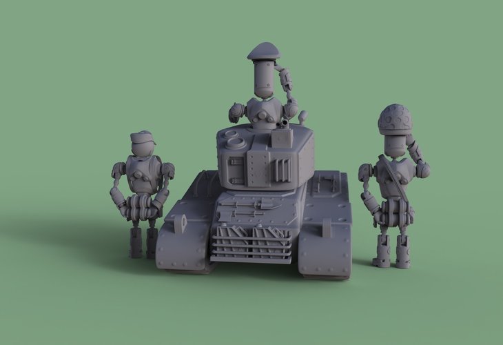 MT Support Squad  - Items  3D Print 44056