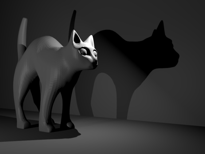 mad cat 3D Print 44059