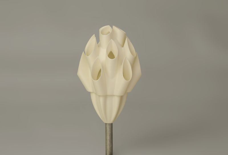 Palmiga Globe Bouquet Vase - Pillar-base